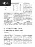 Download Use of Dinitrosalicylic Acid Reagent for Determination of Reducing Sugar by Arthur SN401070 doc pdf