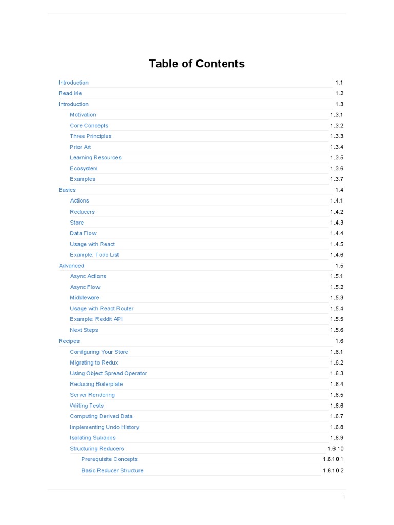 Redux Documentation 2019 01 04 PDF | PDF | Software Engineering ...