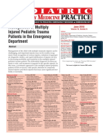 2018 Management of Multiply Injured Pediatric Trauma Patients in The Emergency Department PDF