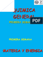 Química general: materia y energía