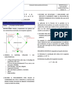 Ev. Práctica de Aplicaciones de la parábola en aeromodelismo