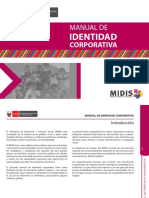Manual de Identidad Corporativa 2012 - MIDIS PDF