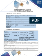 Guía de Actividades y Rúbrica de Evaluación - Paso 1 - Propuesta Del Modelo Dinámico