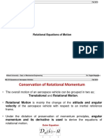 ME 570 - Dynamics of Aerospace Vehicles - Rotational Equations of Motion