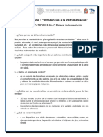 Introducción a la instrumentación industrial: sensor, transductor y sistema de control