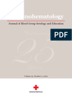 Immuhematology 2009 25 2 PDF