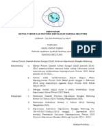 SK Hasil Pengukuhan & Rapat Pleno 2019 (Fordas Babel)