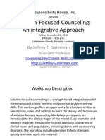 Solution-Focused Counseling: An Integrative Approach: by Jeffrey T. Guterman, PH.D
