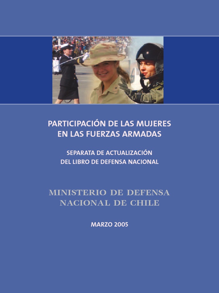 Mujeres en las Fuerzas Armadas de Chile | PDF | Servicio militar ...