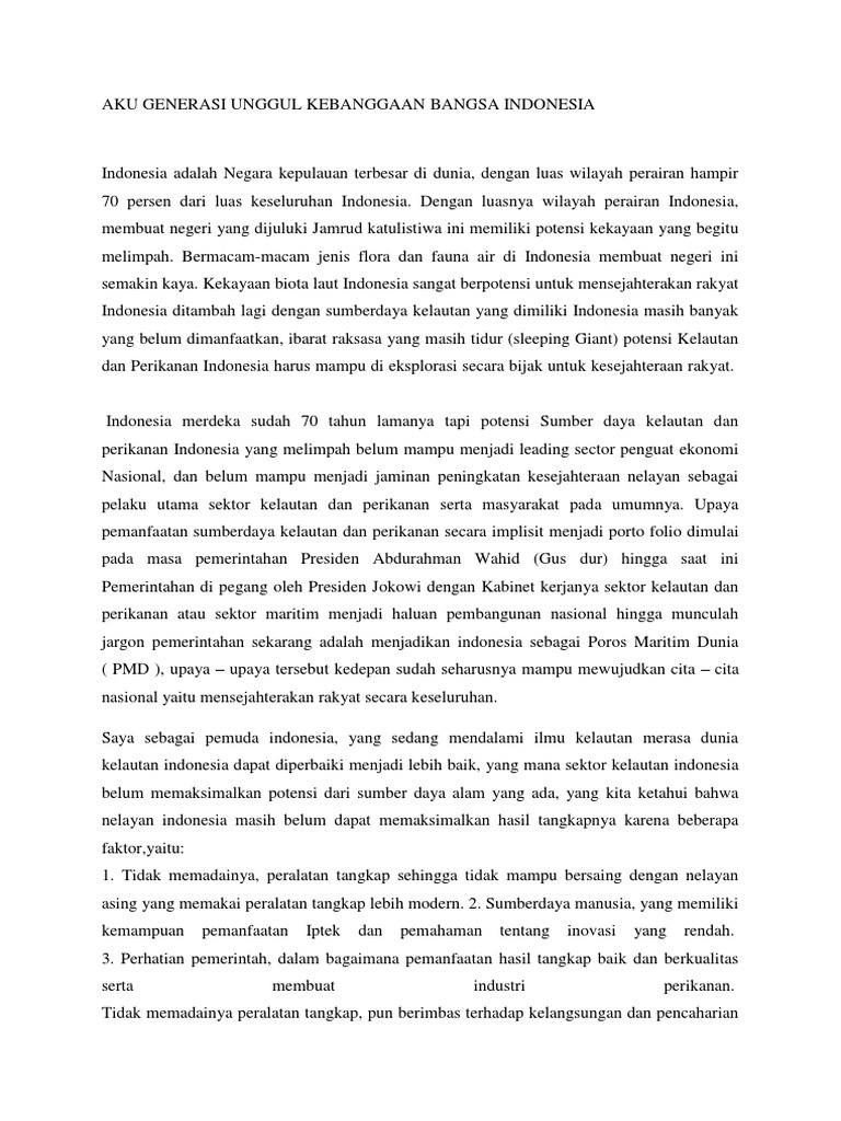 contoh essay pdf download