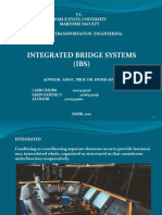 Integrated Bridge Systems (IBS) : T.C. Dokuz Eylül University Maritime Faculty Marine Transportation Engineering