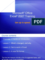 Office2007 Excel Training 1