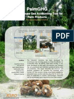 The PalmGHG Calculator - The RSPO Greenhouse Gas Calculator For Oil Palm Products, Beta-version-English PDF