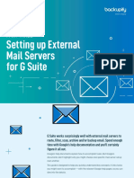 Set up External Mail Servers for G Suite