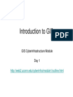 Introduction to GIS Day 1