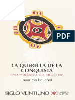 Beuchot M La Querella de La Conquista Una Polemica Del Siglo XVI PDF