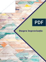 MariusGilea Despre Improvatie PDF