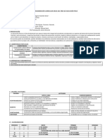 Programacion Curricular Anual Del Area de Educacion Fisica 1° 2018