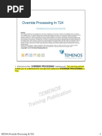 2.override Processing in T24