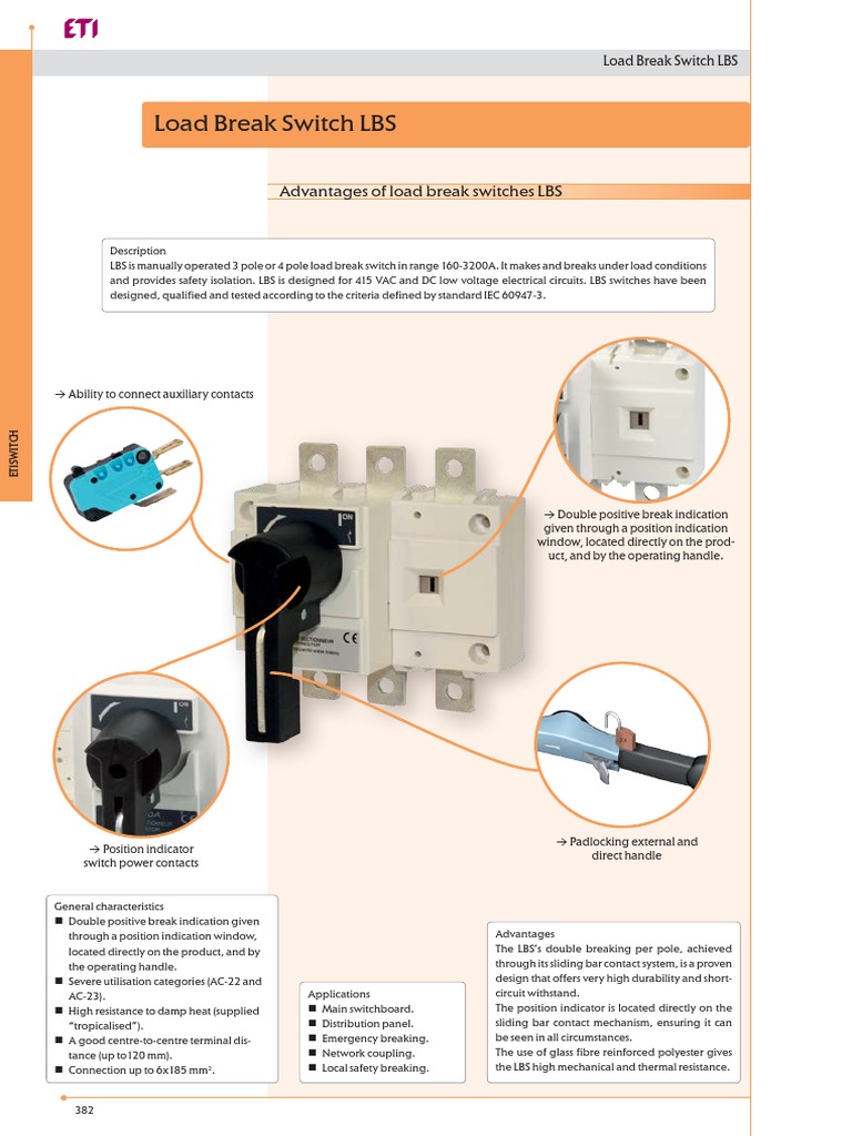 Introduction To MV SWGR (EQUITMENT) - LSB | PDF | Switch | Electronics