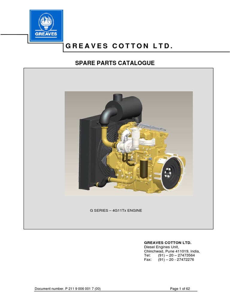 4g11 Tg2 Engine Parts Book PDF Piston Vehicle Parts