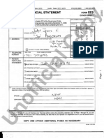 James Anderson Personal Financial Statement 2009