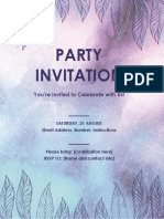 Party Invitation