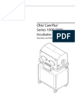 Ohio Care Plus Series 1000/2000 Incubator: Operation and Maintenance Manual