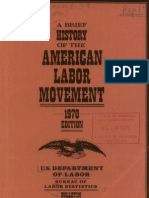 A Brief History of the American Labor Movement