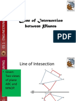 Find the Line of Intersection between Two Planes