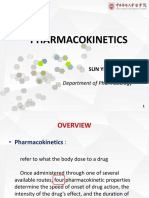 Pharmacokinetics: Sun Yi Department of Pharmacology