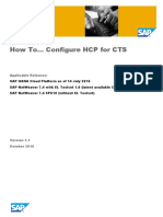 How To Configure HCP For CTS