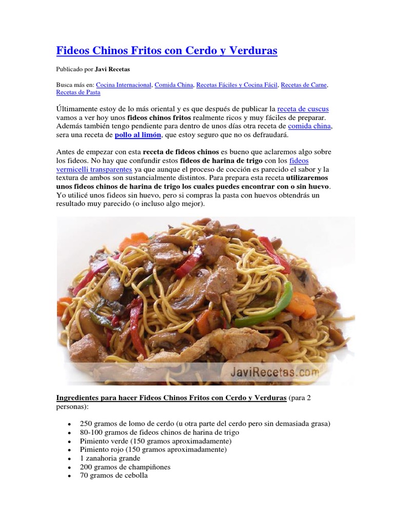 Javi Recetas Docx Fritura Salsa