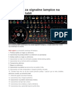 Mali Vodič Za Signalne Lampice Na Kontrolnoj Tabli