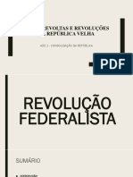 REVOLUÇÃO FEDERALISTA