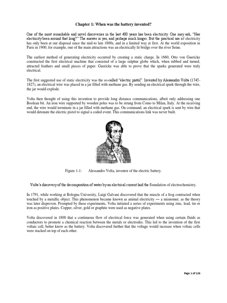 Battery Handbook PDF | PDF | Rechargeable Battery | Lithium Ion Battery