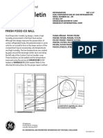 GE SXS Ice Ball FF Compartment ST
