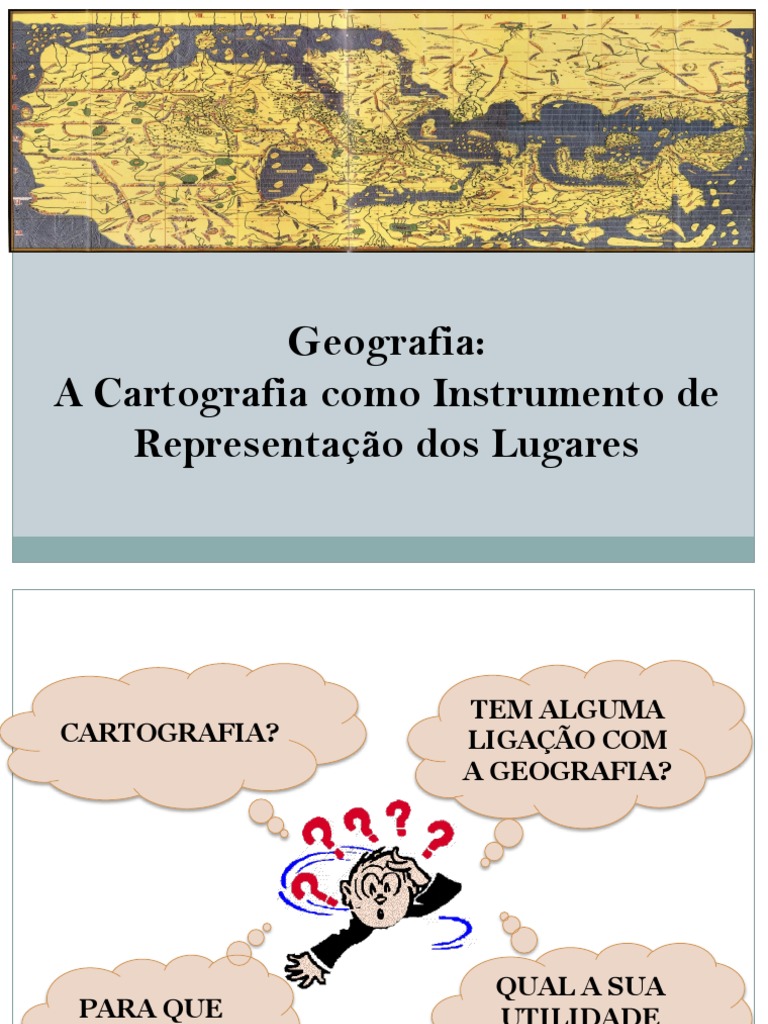 A Importância da Cartografia na Geografia | PDF | Mapa | Cartografia