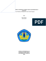 Penilaian Body Condition Scoring (BCS) Sapi Perankan Ongole: (Laporan Praktikum Manajemen Usaha Ternak Daging)