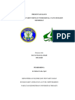 Laporan Kasus Toxoplasmosis Cerebri