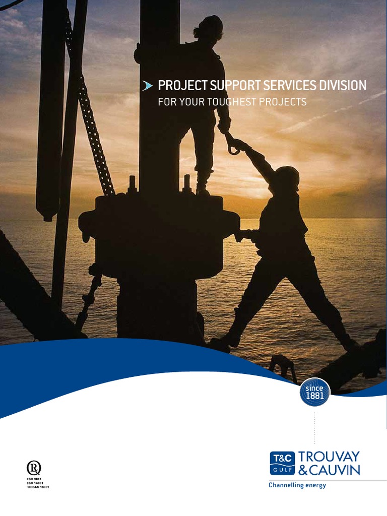 Project Support Services Division: For Your Toughest Projects | PDF ...