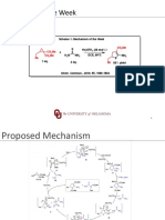 Scheme 1: Mechanism of The Week