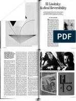 Bois, Y.-A. - 1988 - El Lissitzky. Radical Reversibility PDF
