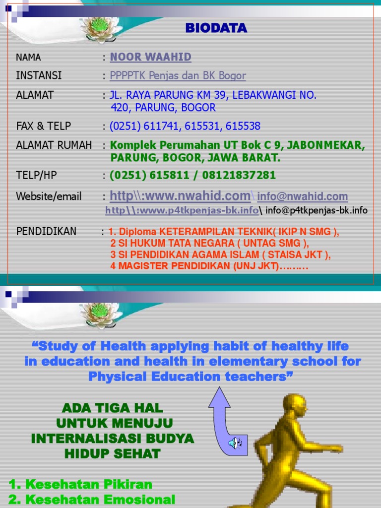 Budaya Hidup Sehat Smp