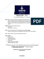 Ignite Info Sheet 2019