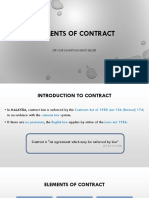 Ch1a. Elements of Contract