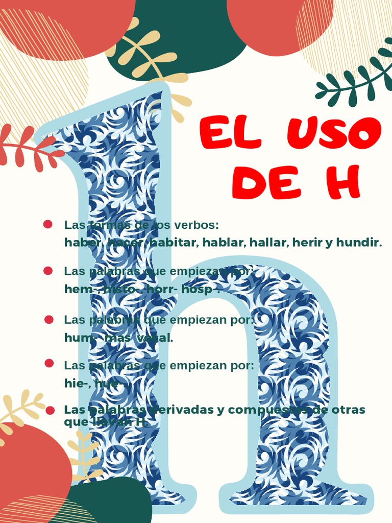 Copia de EL USO DE LA H 2 PDF | PDF
