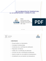 Calibración termómetros guía