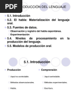 Produccion Del Lenguaje