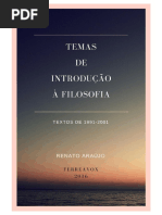 SILVA, Renato Araujo Da.Temas.de.Introdução.a.Filosofia. 2016